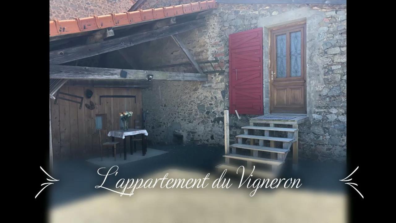 L'Appartement Du Vigneron Cordelle Exteriör bild
